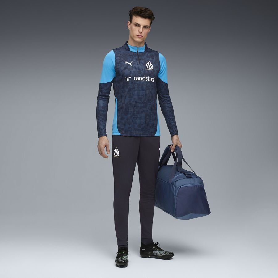 Marseille Training Trousers - New Navy/PUMA White - Men's-SoccerKits Hub | Buy Soccer Jerseys Online